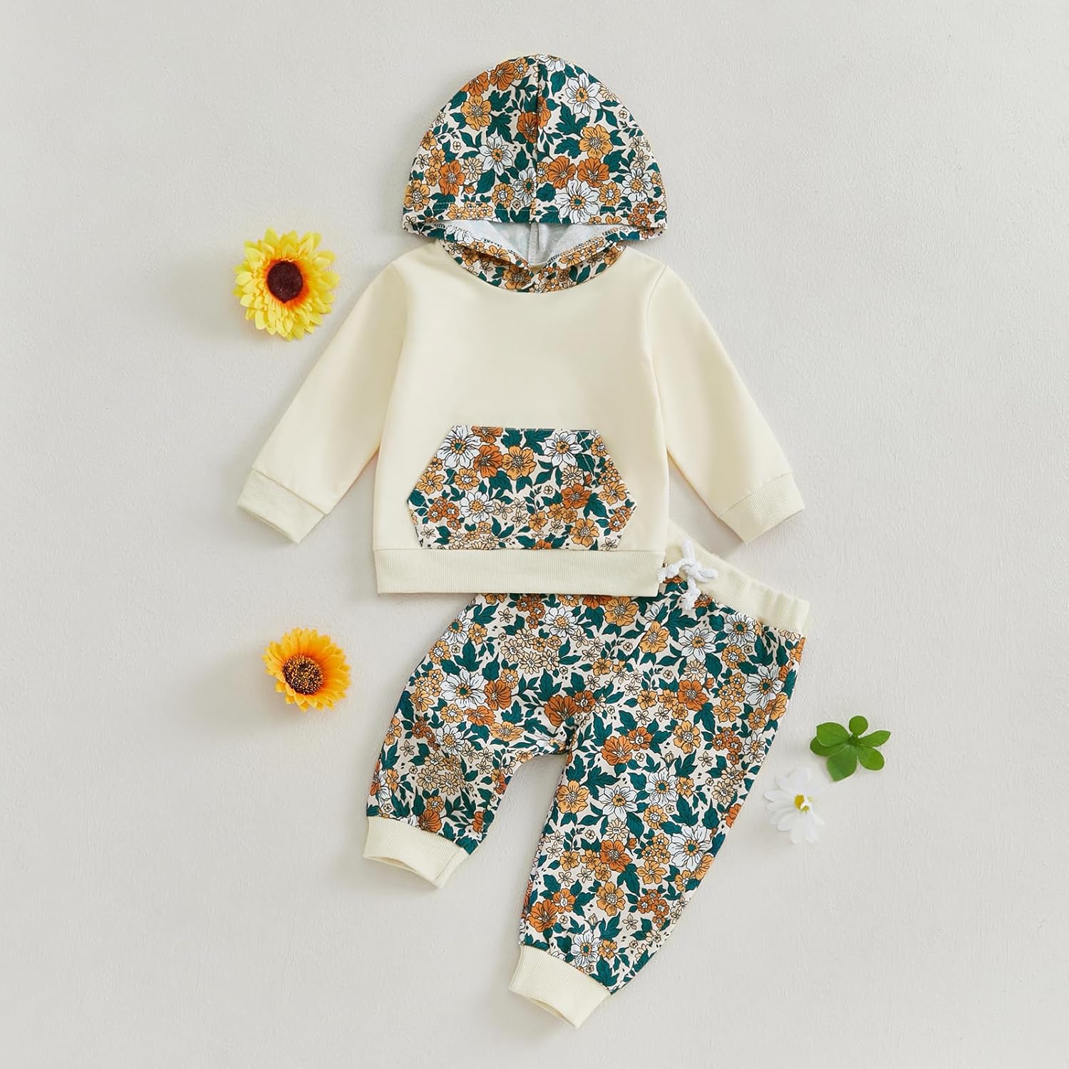 Comfy Cute Baby Girl Winter Outfit Set