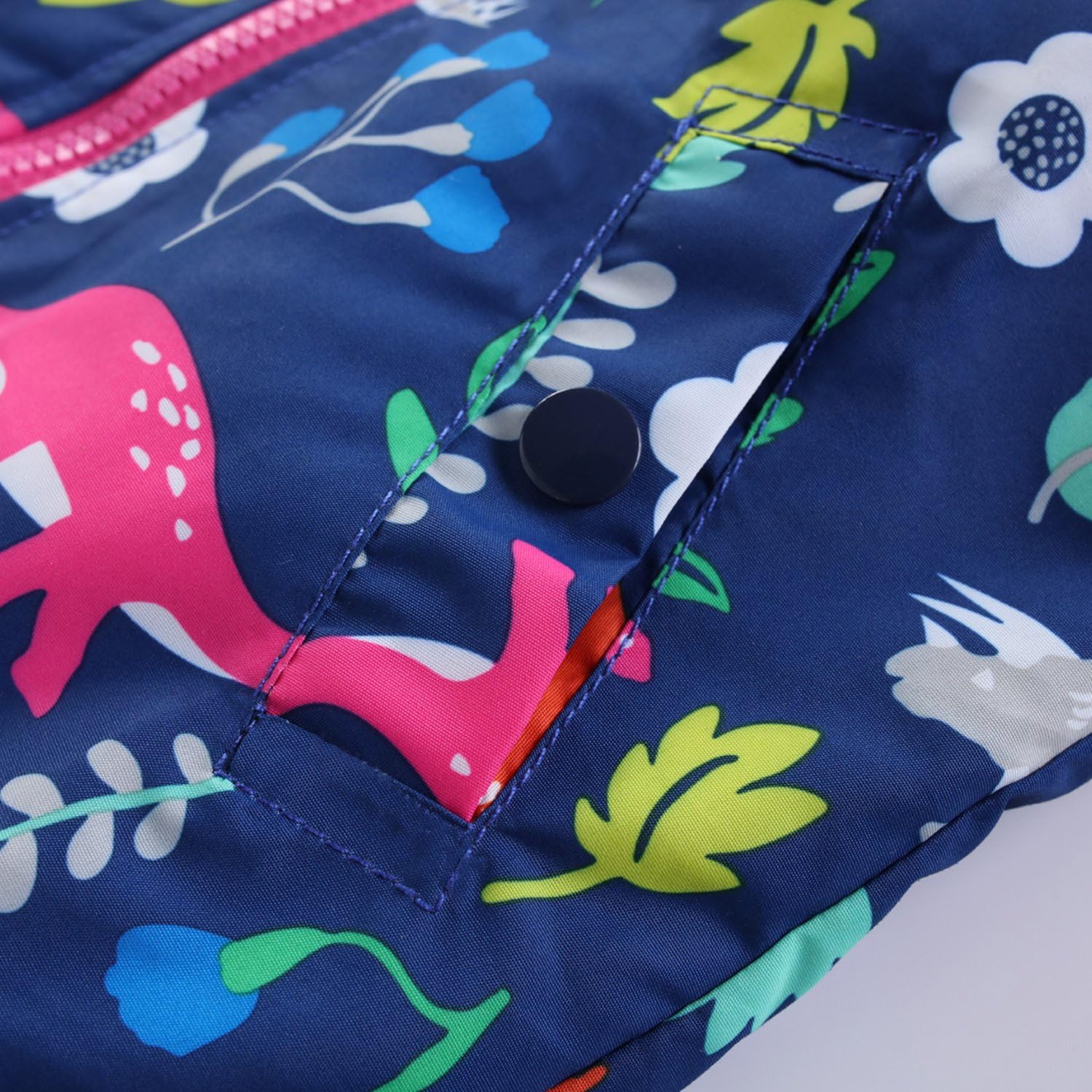 Evelin LEE Fun Waterproof Kids Rain Jackets