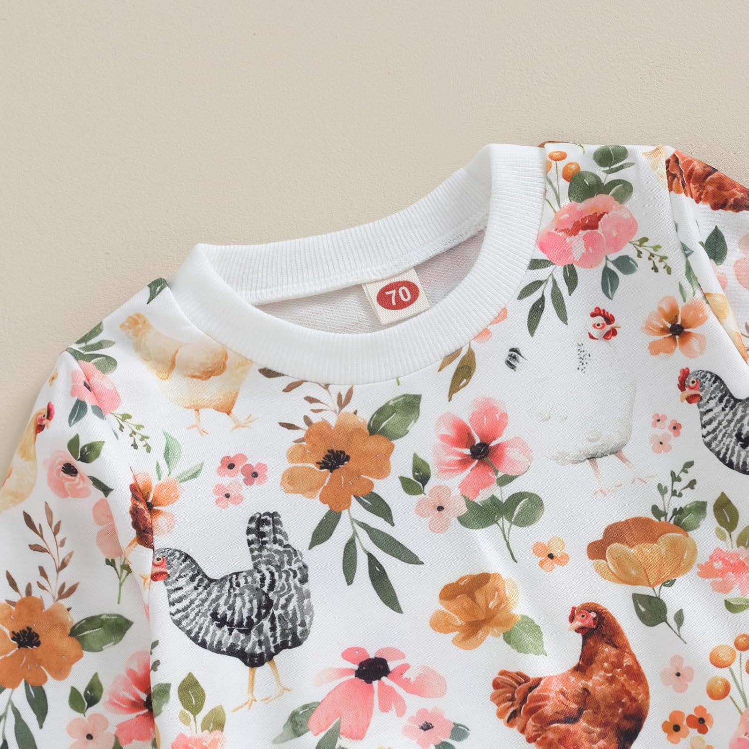 Floral Print Baby Sweaters - FallWinter for Toddler