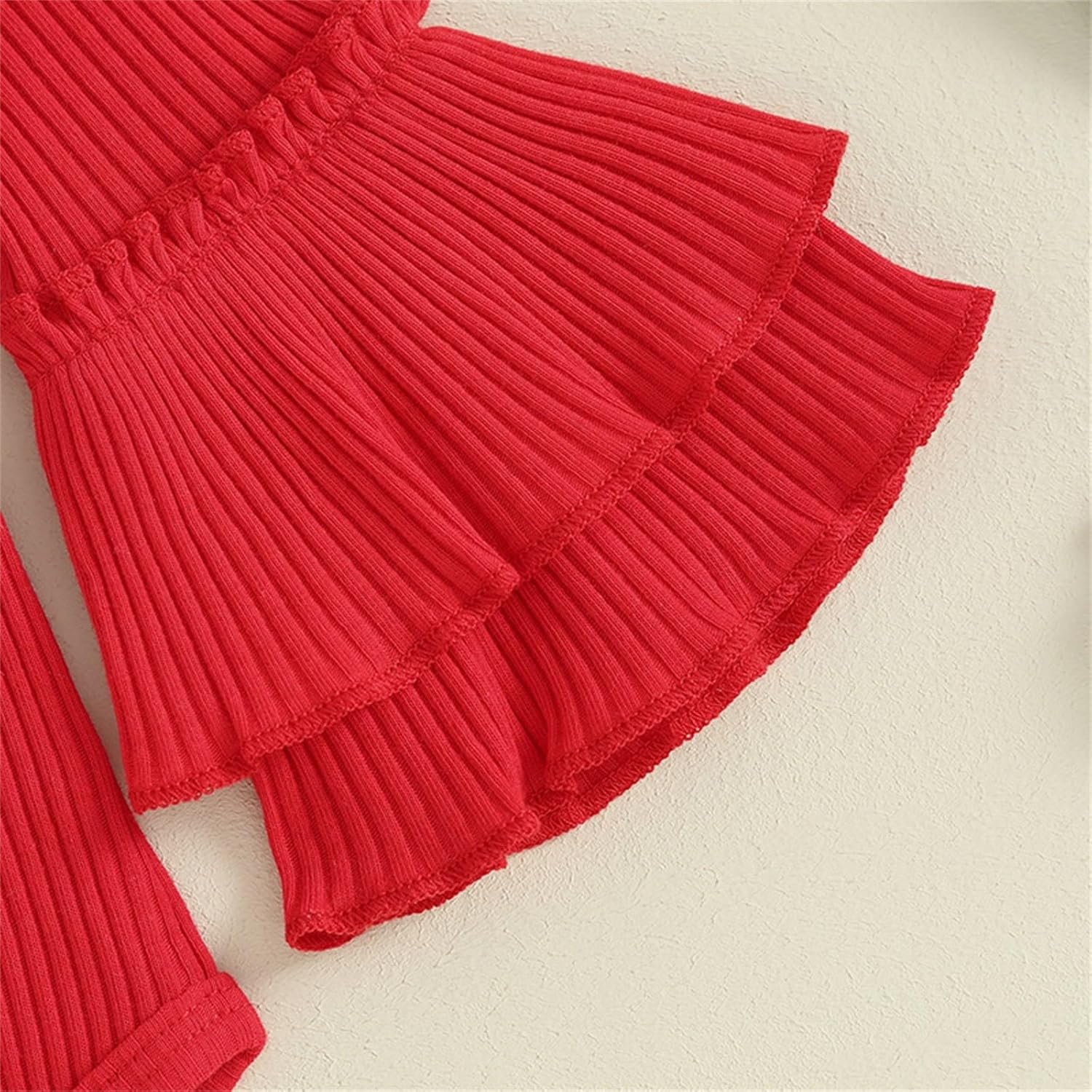 Ruffle Romper Plus Set for Toddler Girls Christmas Accessories