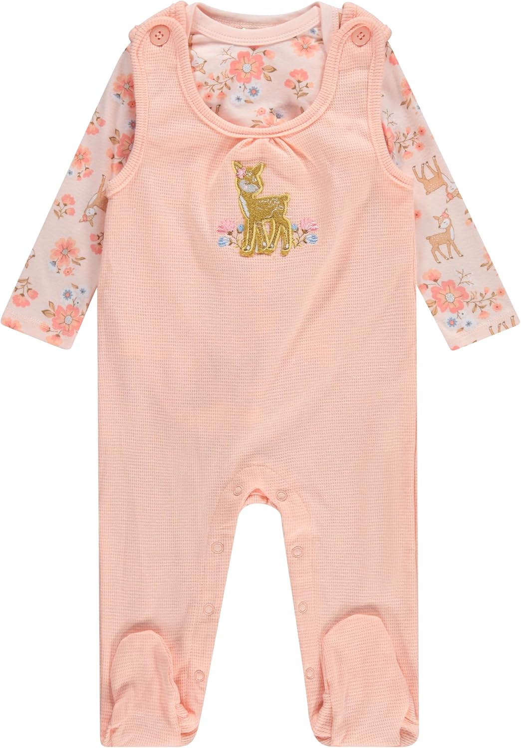 Cudlie infant 2-pieces overall set