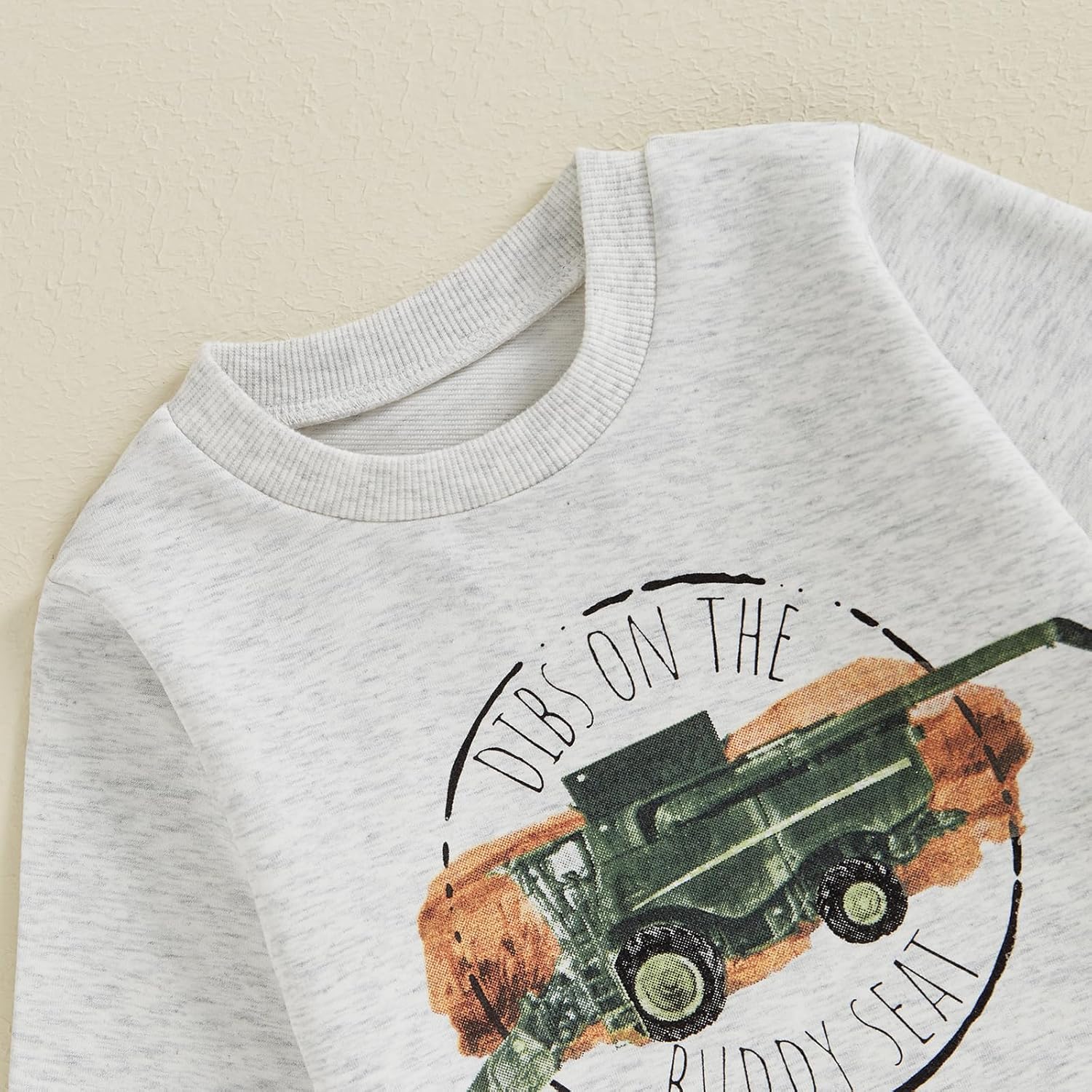 Warm Cozy Tractor Fit Jogger Pants for Baby Boys