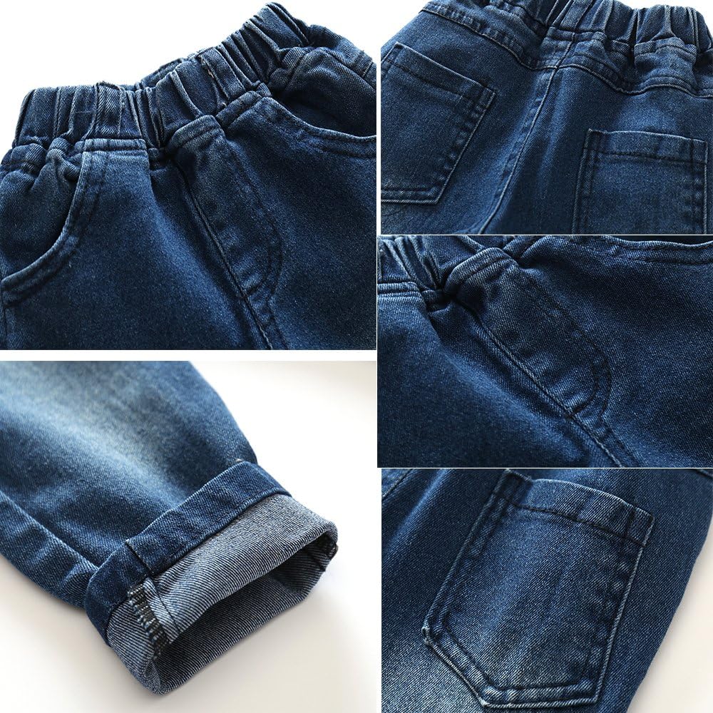 Kimocat Baby Boys Denim Set - Versatile and Comfortable