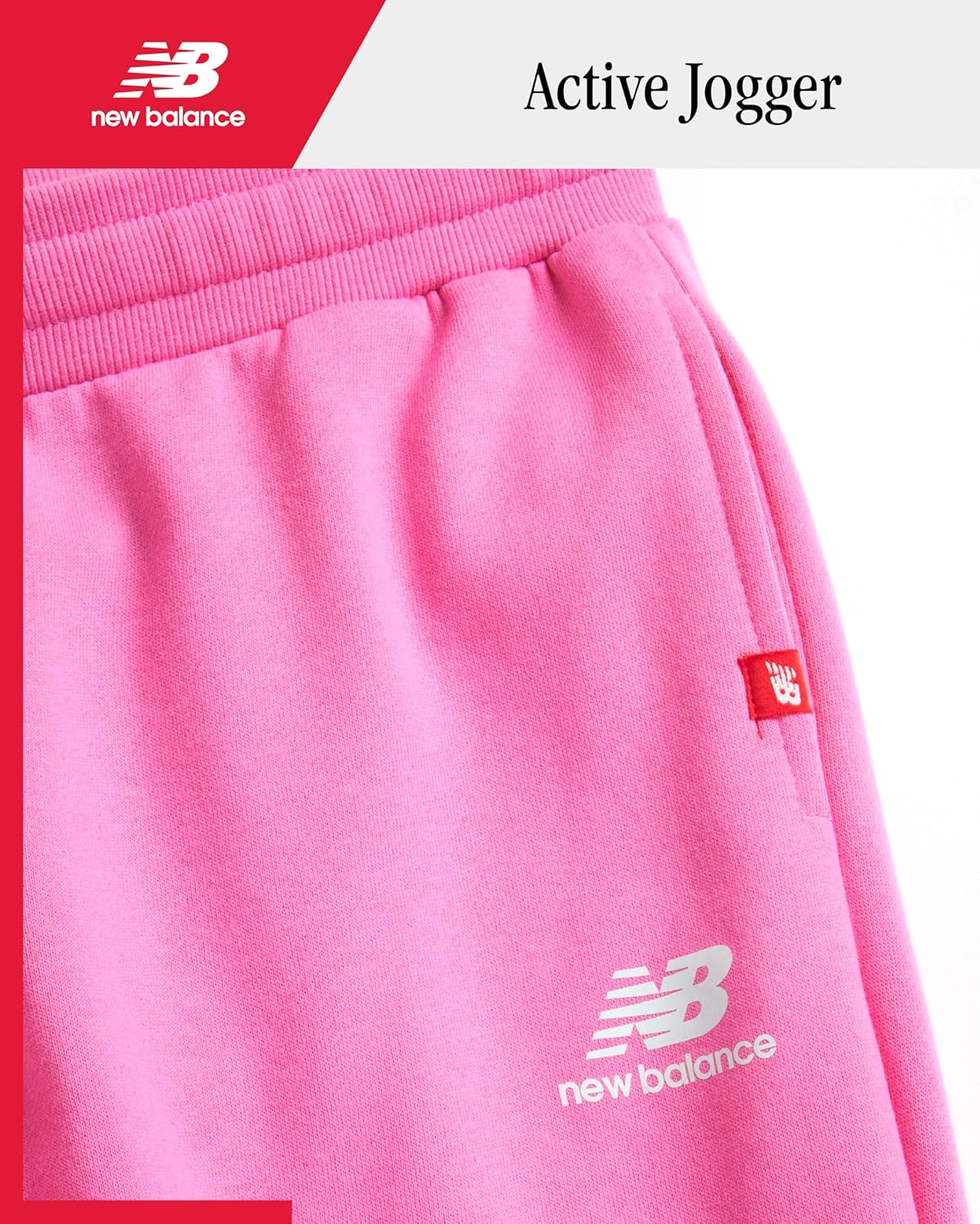 New Balance Girls Soft Fleece Joggers