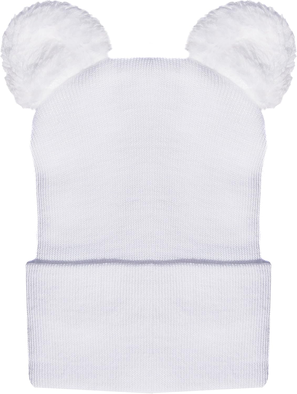 Personalized Newborn Bear Hat with Fuzzy Ears