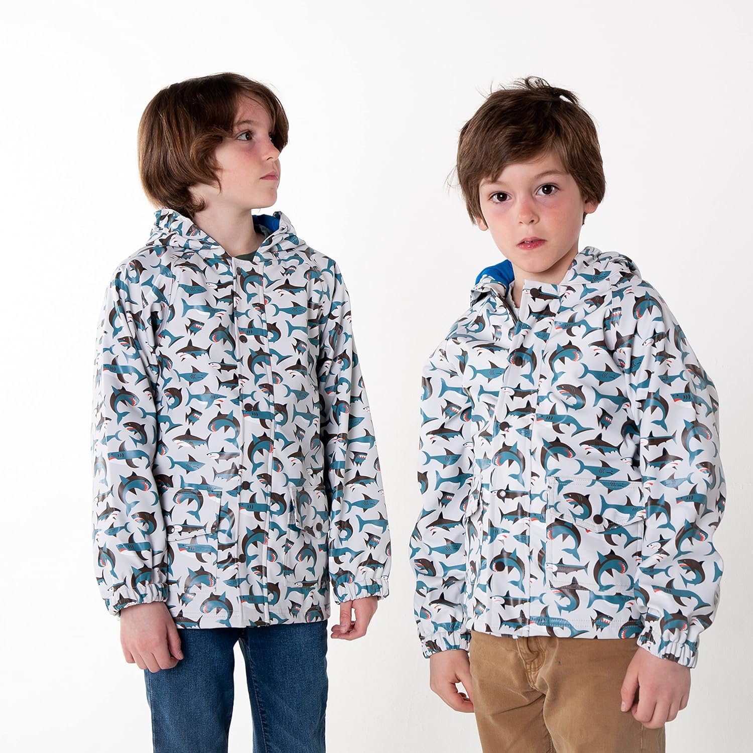 Warm Durable Waterproof Rain Jacket for Kids
