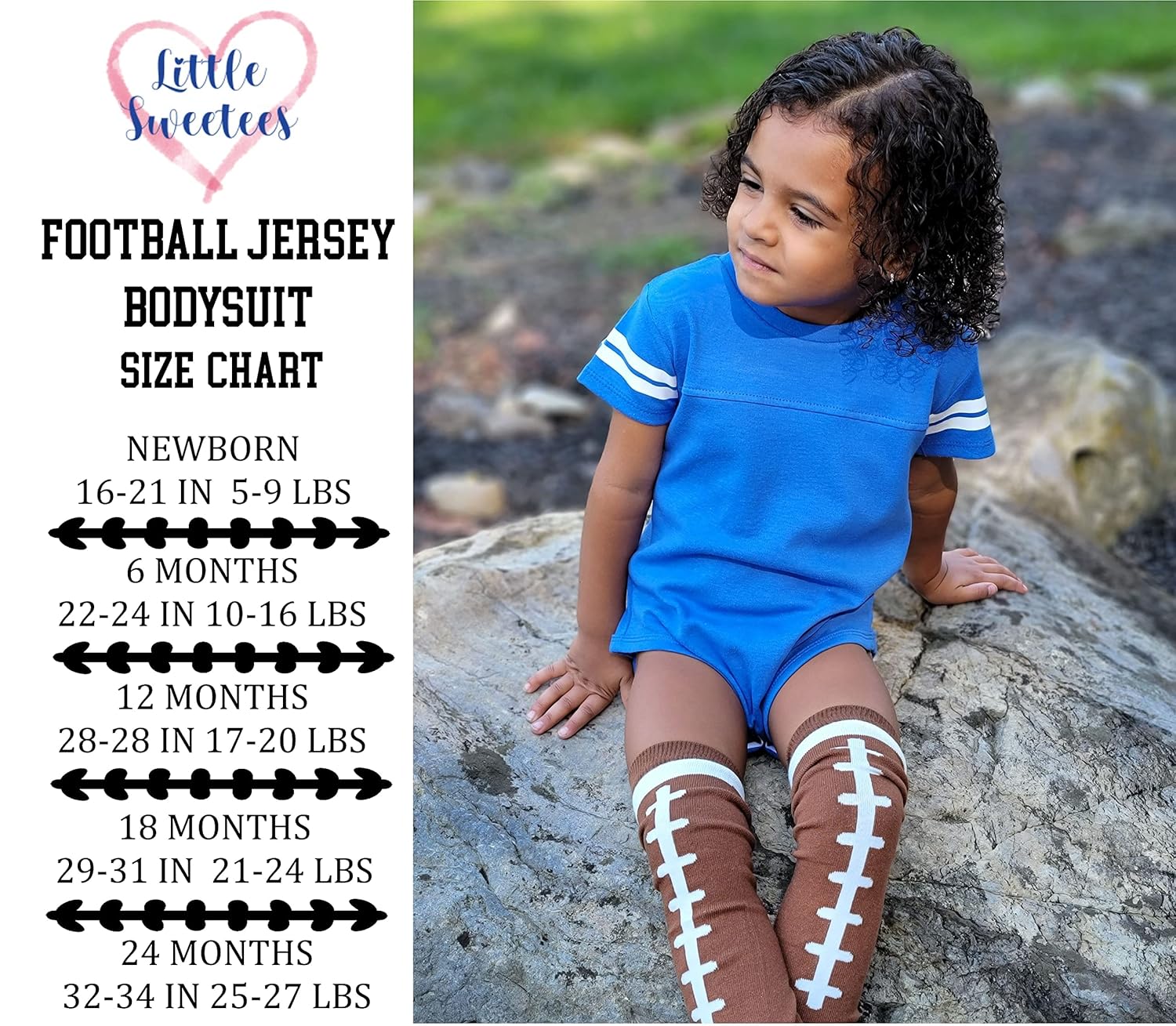 Handmade Personalized First Birthday Football uniform set