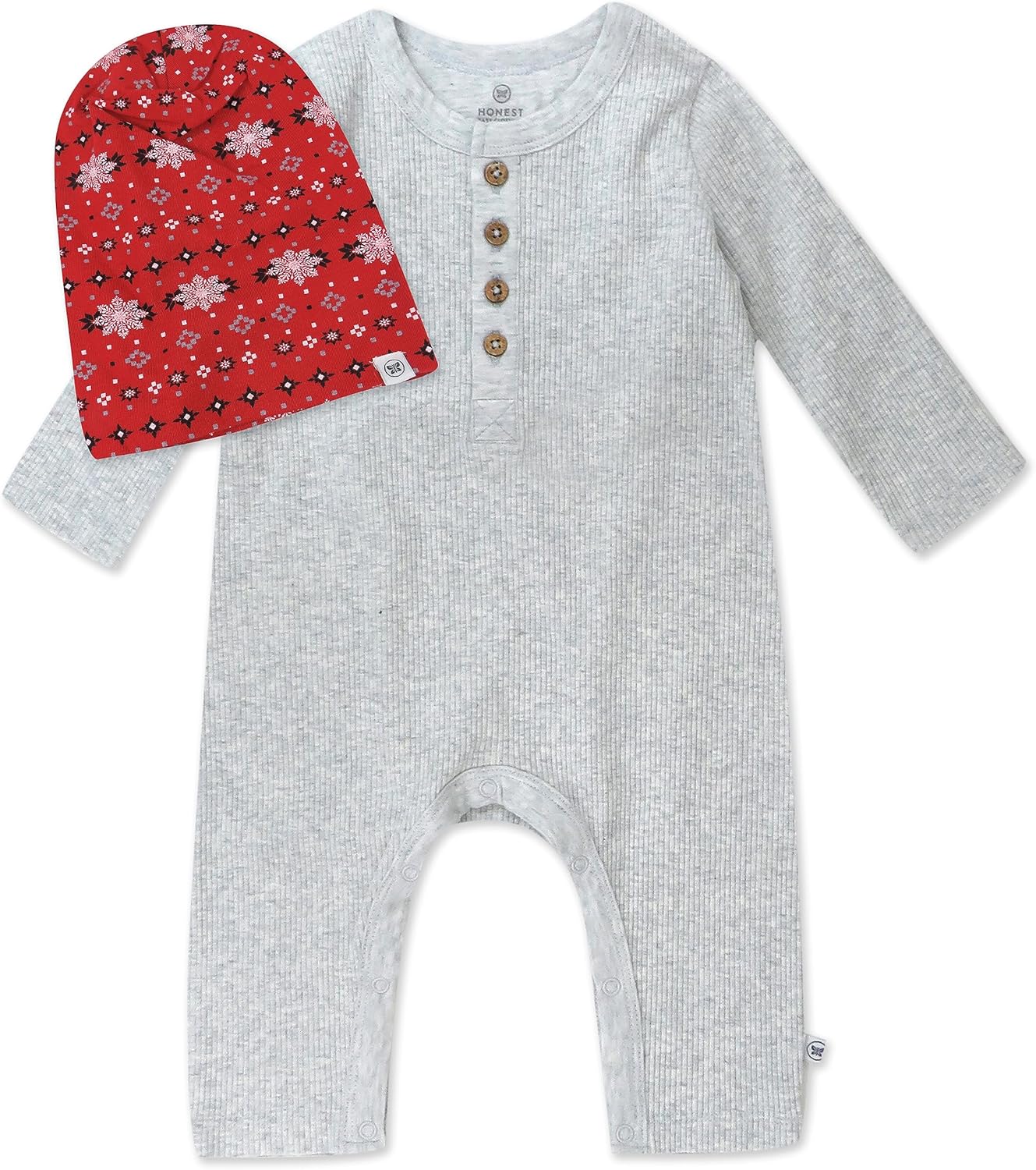 Honest Baby Organic Cotton Coverall Set