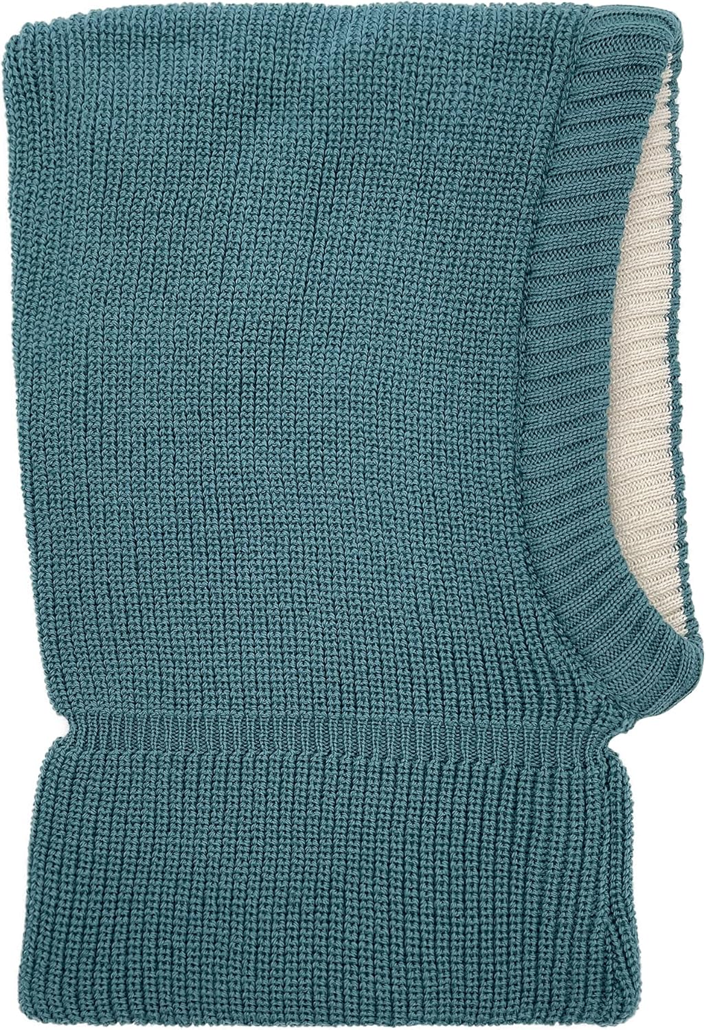 Organic Merino Wool Winter Balaclava with Gaiter Warmer Toddler Size