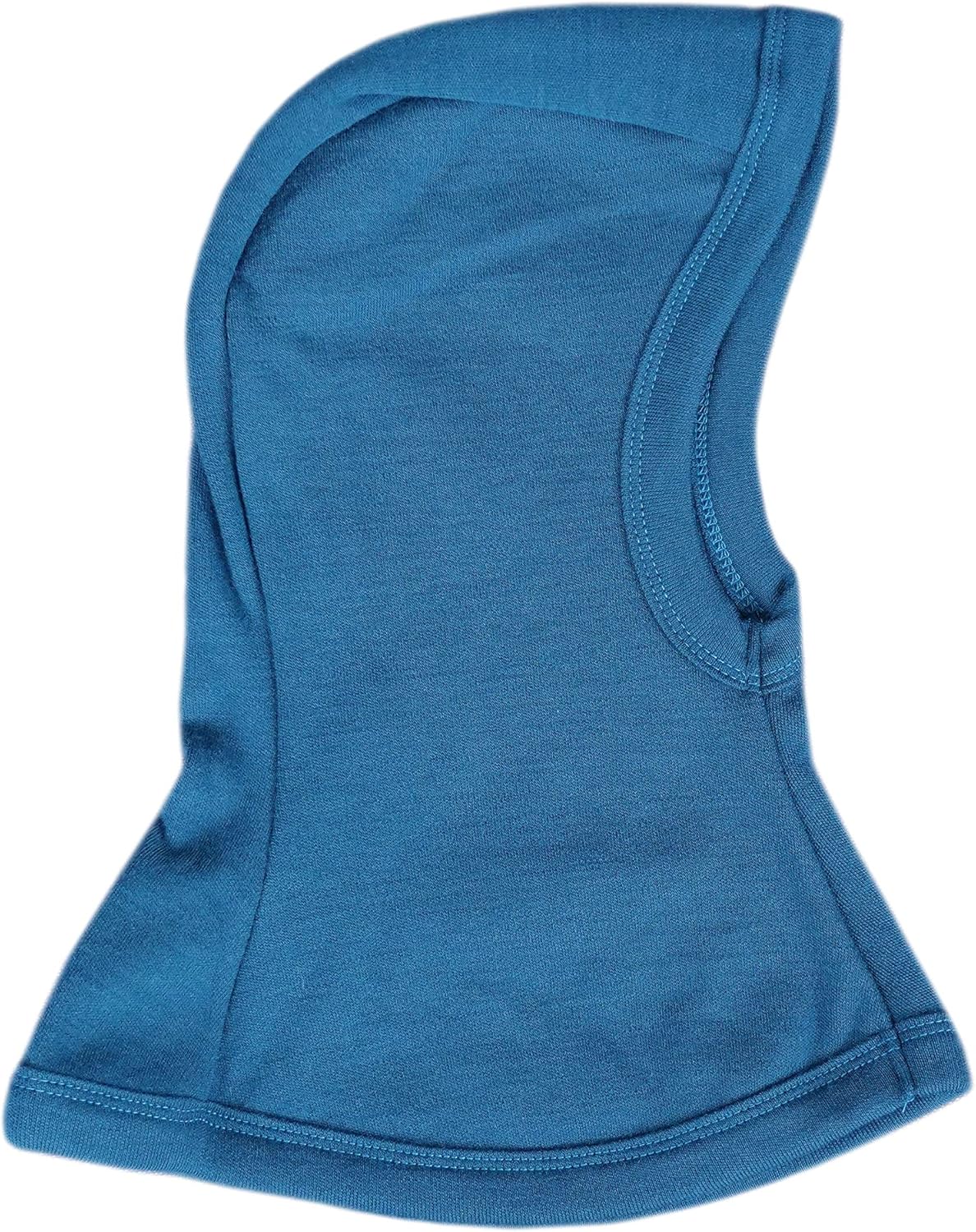 Green Rose Merino Wool Baby Balaclava Hat for 3-9 Month-Olds