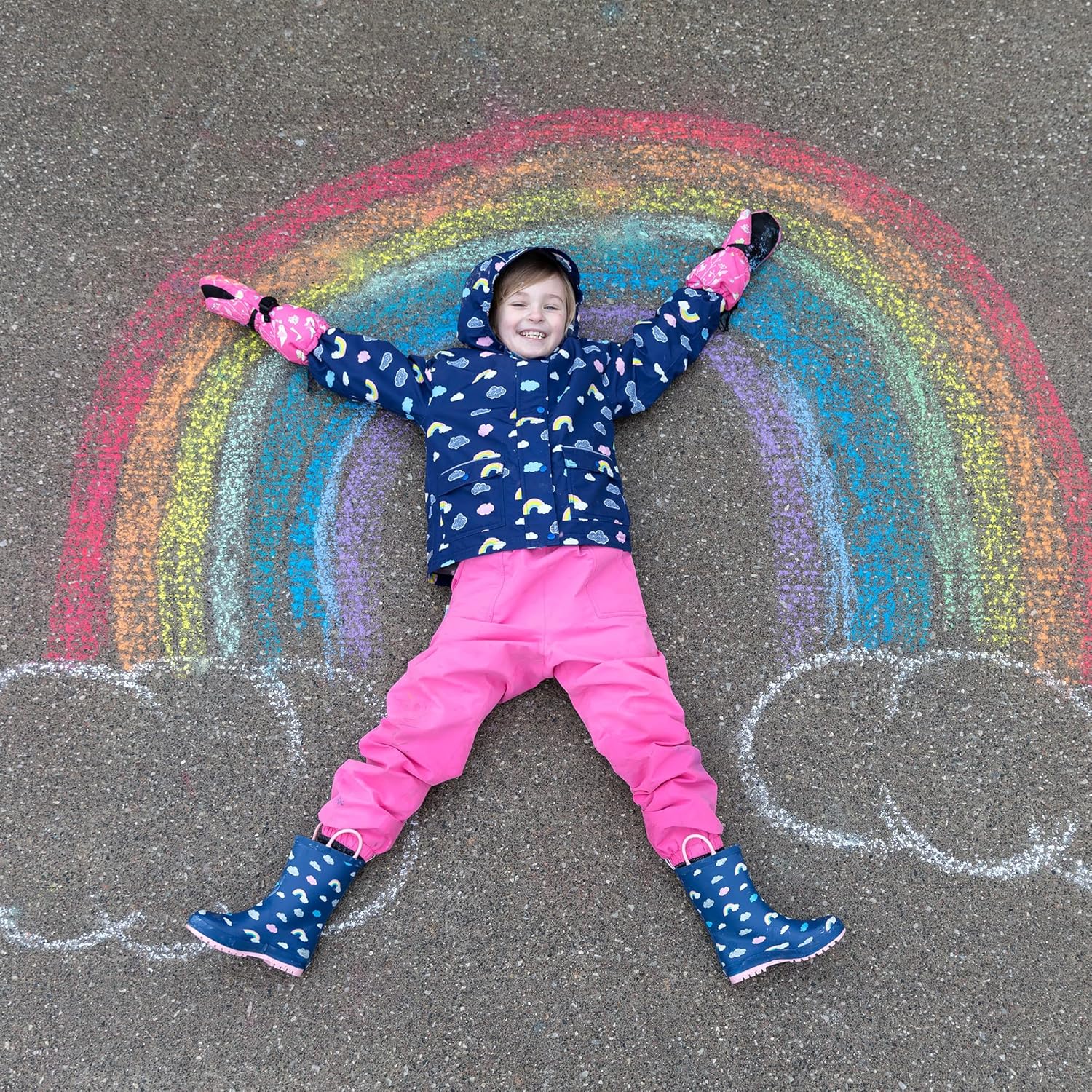JAN JUL Waterproof Rain Pants for Girls