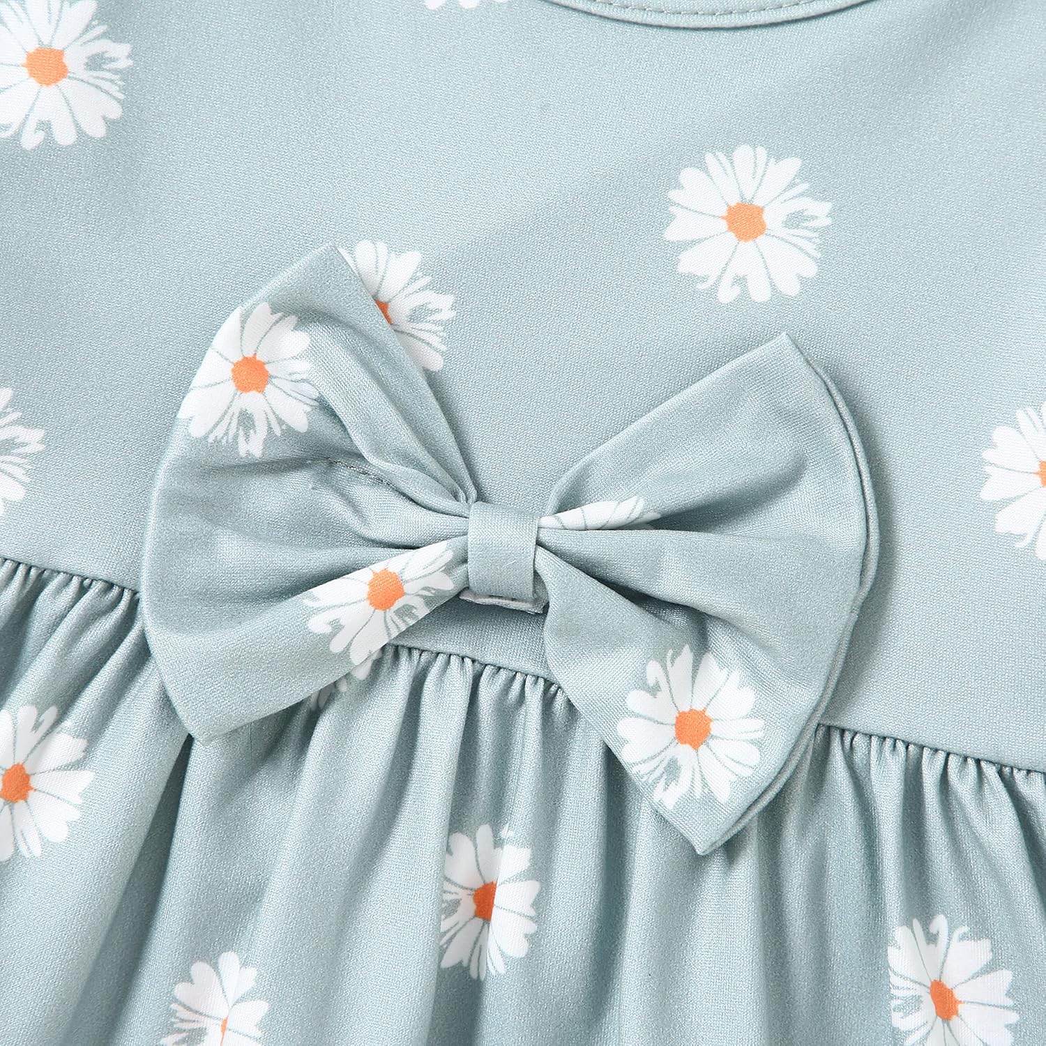 Floral Ruffle Girls Outfit